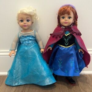 Madame Alexander Frozen dolls
